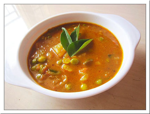 Batani Curry Recipe